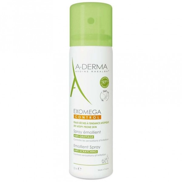 A-Derma Exomega Control Anti-Rascado Spray Emoliente 50Ml