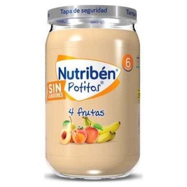 Nutriben Potitos 4 Frutas 235 G