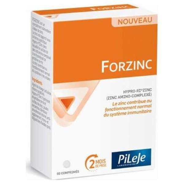 Pileje Forzinc 60 Comprimidos