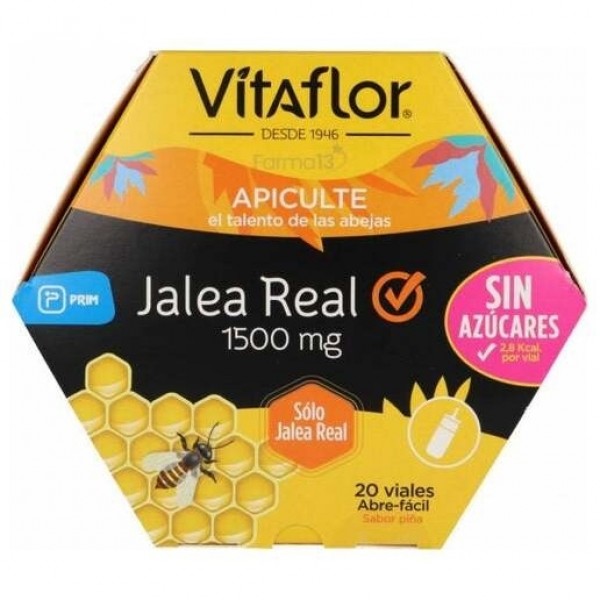 Vitaflor Jalea Real Pura Sin Azucares 1500Mg