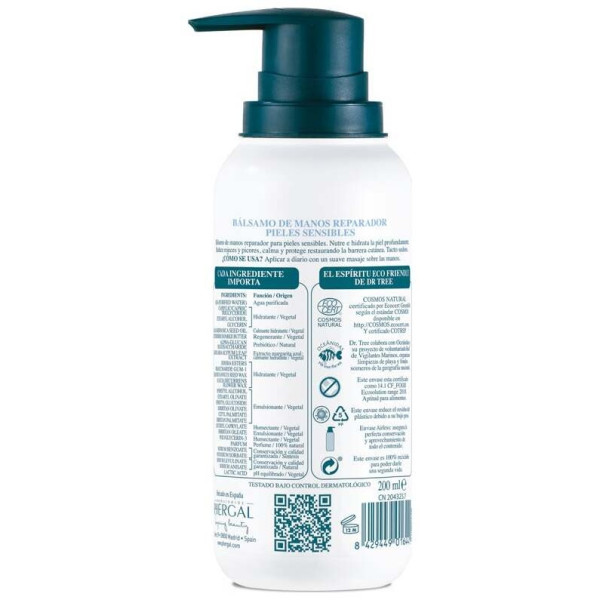 Dr.Tree Tree Eco Balsamo Manos Repar 400 Ml
