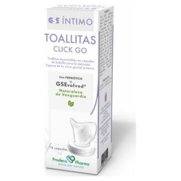 Gse Intimo Toallitas Desechables 10Caps X 3Ml
