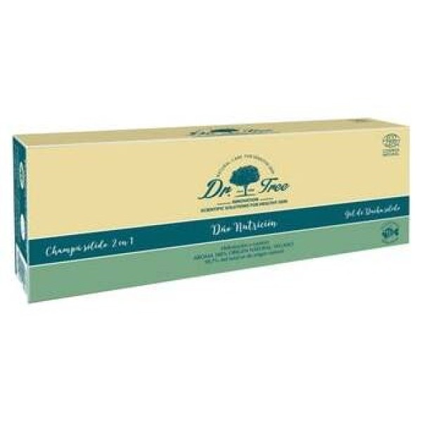 Champú Y Gel Sólidos Natural Nutrición Piel Sensible Estuche 2 Pz