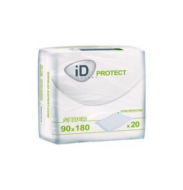 Protector De Cama - Id Expert Protect (20 Unidades Super 180 Cm X 90 Cm)