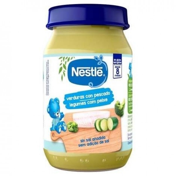 Nestlé Tarrito De Verduras Con Pescado 190G