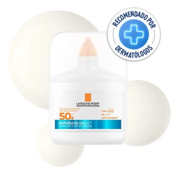 Anthelios UV Air Serum Protector Solar SPF50+ Tono Claro, 50 ml. - La Roche Posay