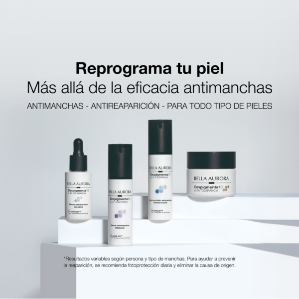 Despigmenta10 Ultra Emulsion Antimanchas Retinol Noche, 30 ml. - Bella Aurora Labs