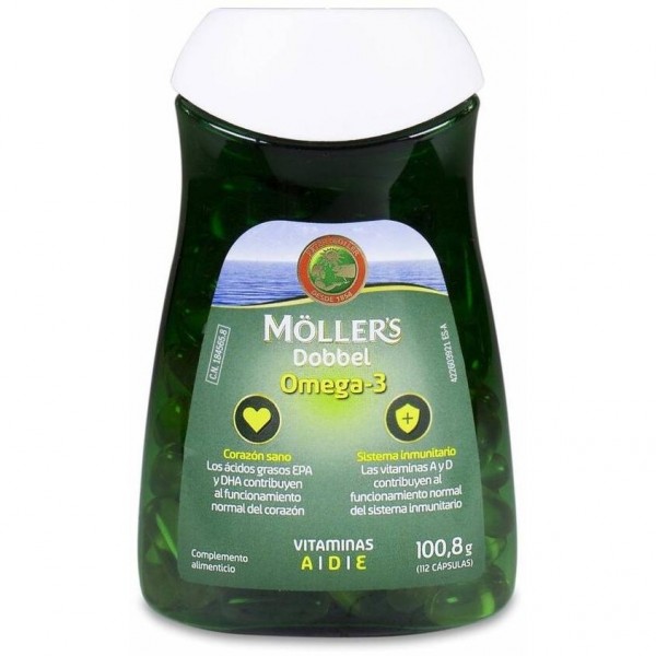 Möller'S Dobbel Omega-3, 112 Cápsulas