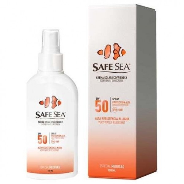Safe Sea Crema Solar Ecofriendly Especial Medusas Spf50+ 100Ml
