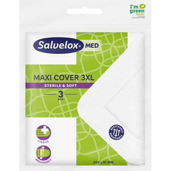 Salvelox Med Maxi Cover Aposito Esteril 3Uds