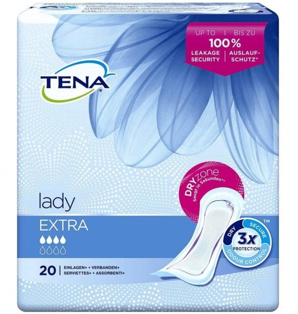 Absorbente Incontinencia Orina Ligera - Tena Discreet Extra (20 Unidades)