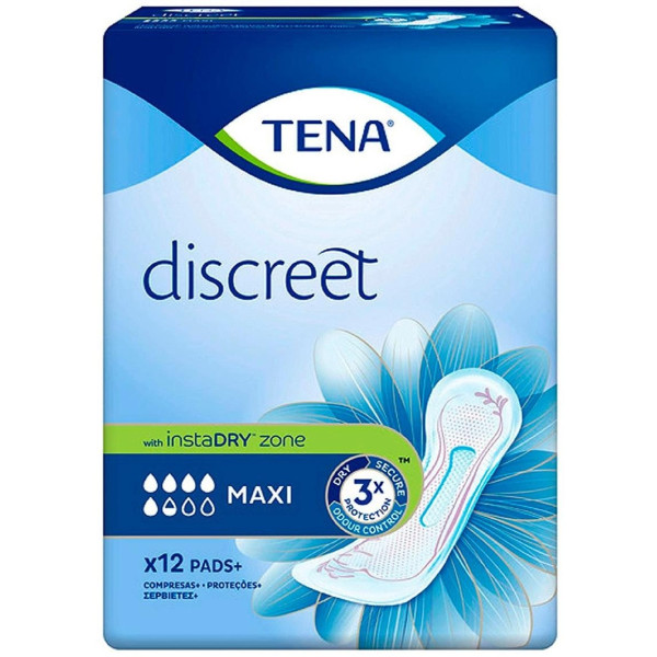 Tena Discreet Maxi Promobox 12U