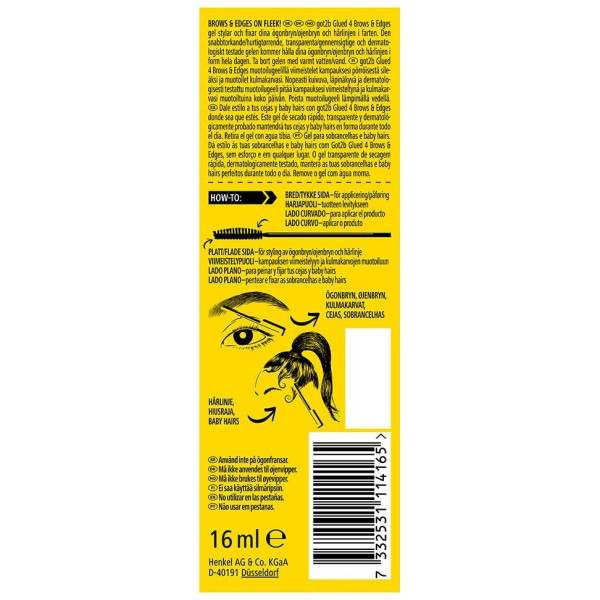 Got2B Glued Fijador De Cejas 2 En 1 16 Ml