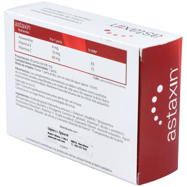 Vbyotics Astaxin 625Mg 60 Perlas