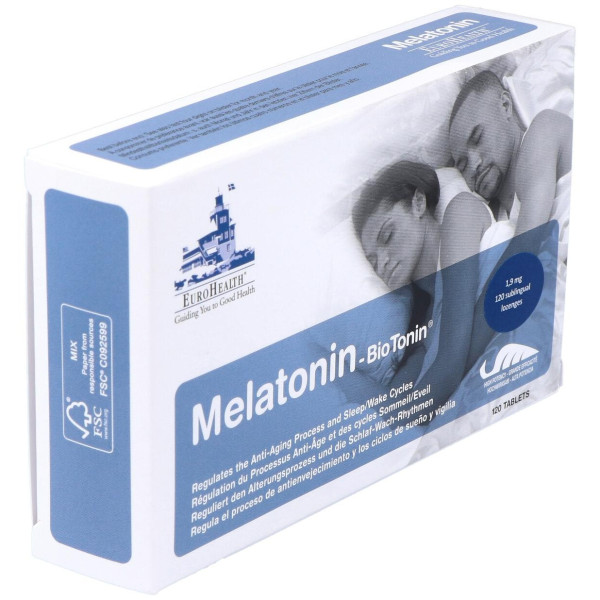 Eurohealth Melatonin Biotonin 1.9Mg 120Comp
