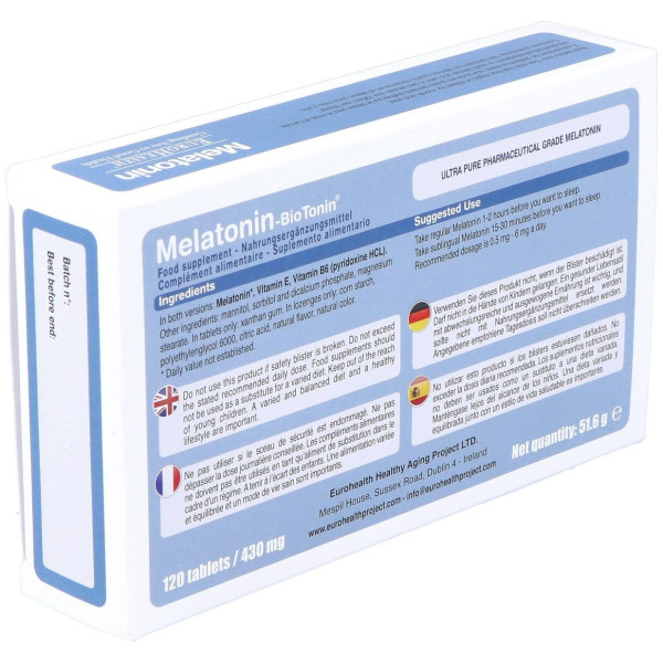 Melatonin Biotonin 1,9Mg.120Comp.