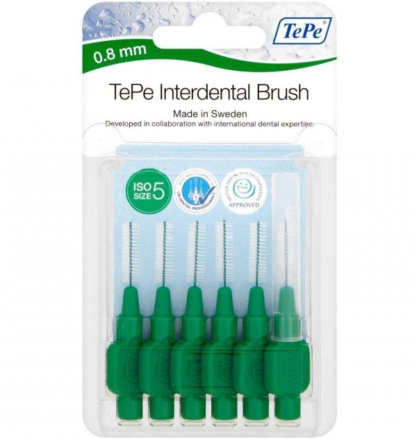 Cepillo Interdental - Tepe (0.8 Mm Verde)