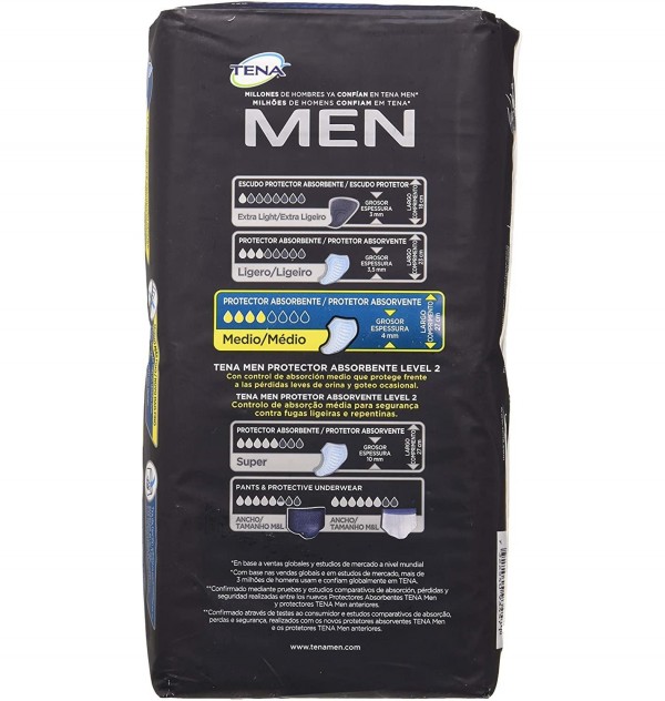 Absorb Inc Orina Ligera - Tena Men (Level-2  20 U)