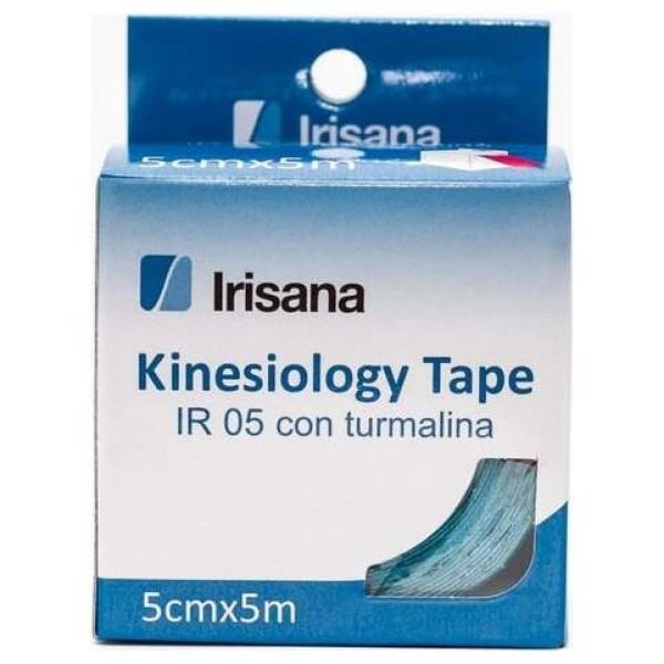 Kinesiology Tape Con Turmalina 5Cmx5M Azul Ir05.Az