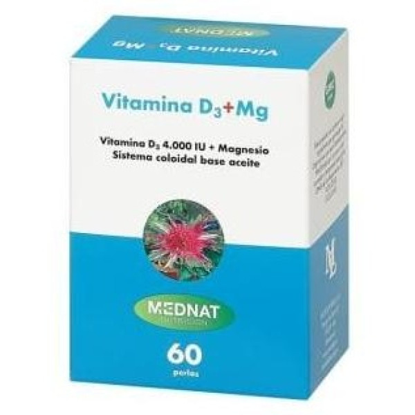 Mednat Vitamina D3 + Magnesio 60Caps