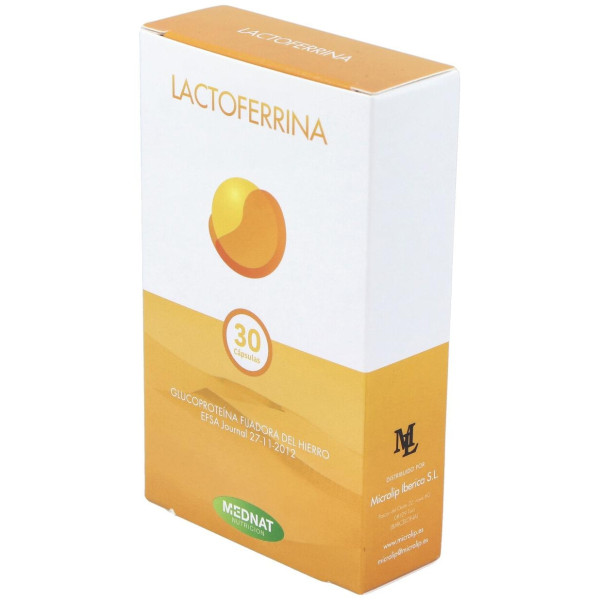 Mednat Lactoferrina 200Mg 30Caps