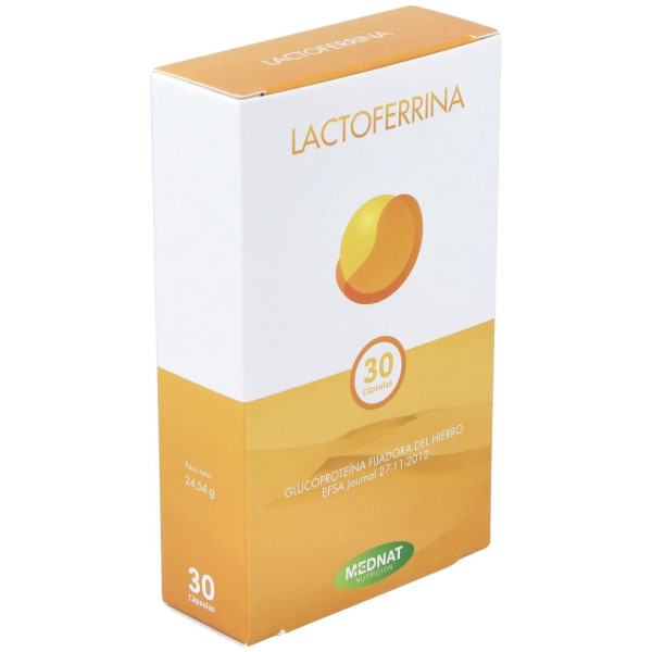 Mednat Lactoferrina 200Mg 30Caps