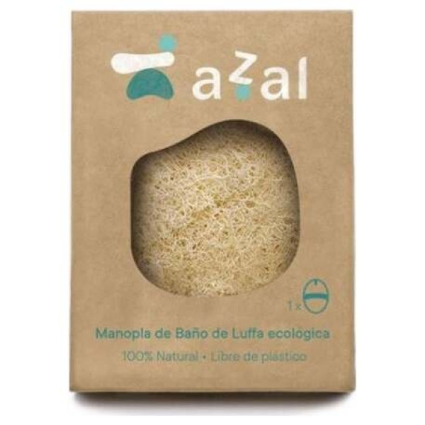 Manopla De Baño De Luffa Eco Ovalada Con Asa