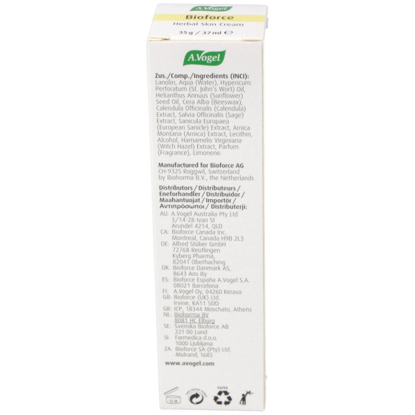 A. Vogel Bioforce Crema 7 Hierbas 35G