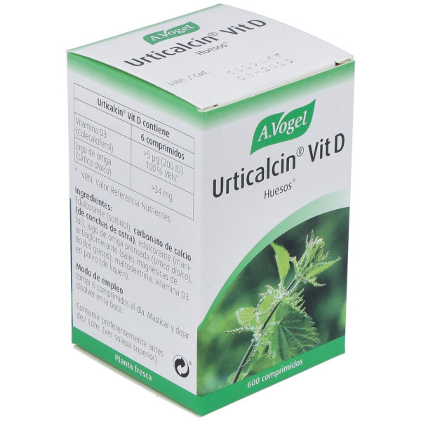 A. Vogel Bioforce Urticalcin Vitamina D 600 Comp.