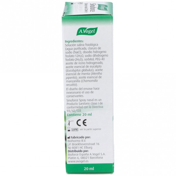 A. Vogel Sinuforce Spray Nasal 20Ml