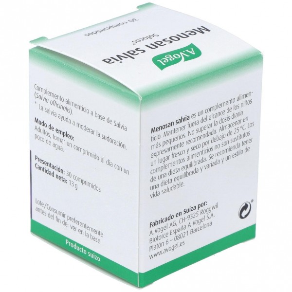 A. Vogel Menosan Salvia 30 Comprimidos