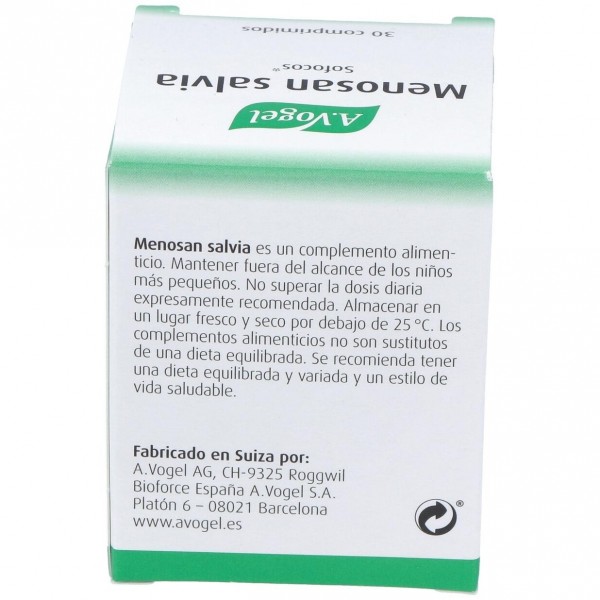 A. Vogel Menosan Salvia 30 Comprimidos