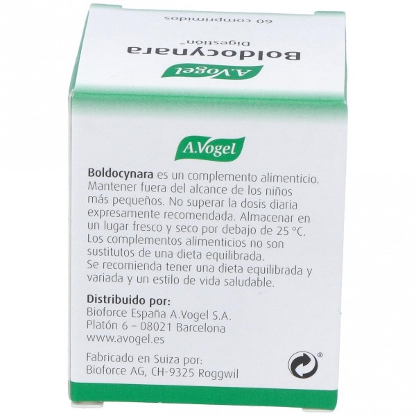 A. Vogel Boldocynara 60 Comprimidos