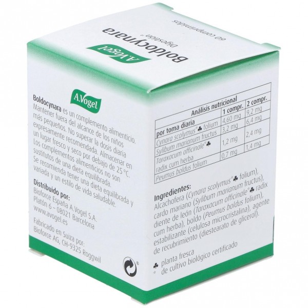A. Vogel Boldocynara 60 Comprimidos