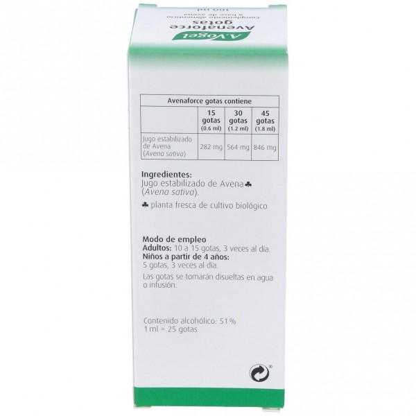 A. Vogel Avenaforce Gotas 100Ml