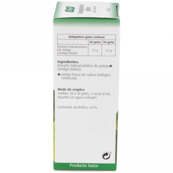 A. Vogel Ginkgoforce Gotas 100Ml