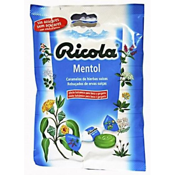 Ricola Caramelos Con Sabor A Mentol Sin Azúcar 70G