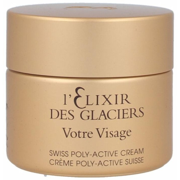 L'Elixir Des Glaciers Votre Visage Crème 50 Ml