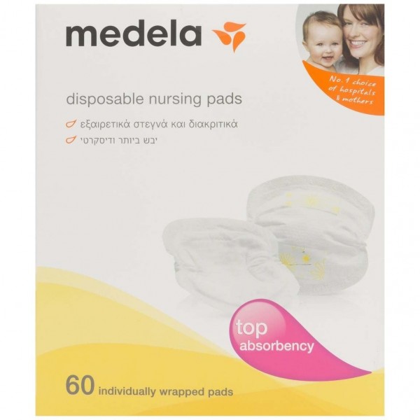 Medela Safe Y Dry Discos Absorbentes Desechables 60U