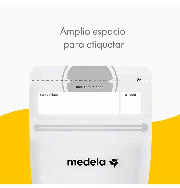 Bolsa Leche Materna. 50 Unidades. - Medela