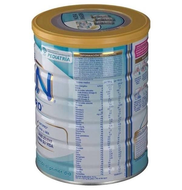 Nan Optipro 1 Leche Lactantes (1 Envase 800 G)