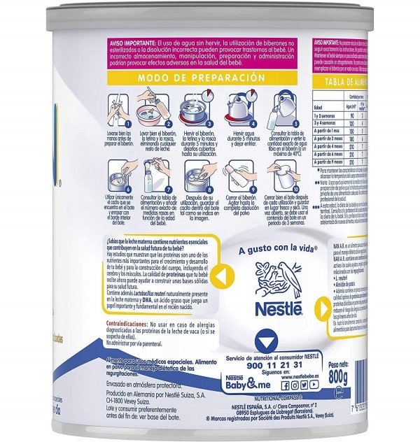 Nidina Ar (1 Envase 900 G)