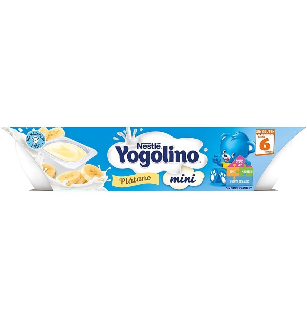 Nestle Yogolino Mini Platano (6 Tarrinas 100 G)