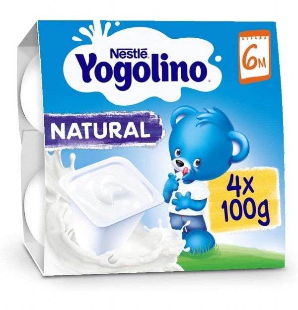 Nestle Yogolino (4 Tarrinas 100 G Sabor Natural)