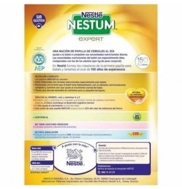 Nestle Nestum Crema De Arroz (1 Envase 250 G)