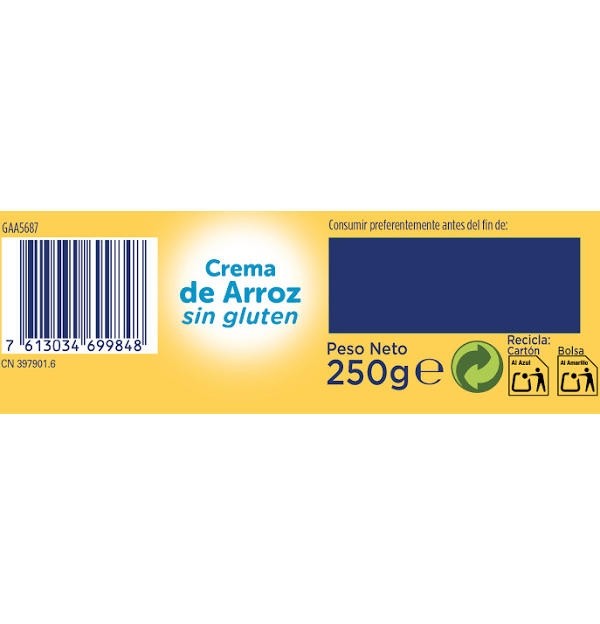 Nestle Nestum Crema De Arroz (1 Envase 250 G)