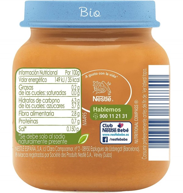 Naturnes Bio Zanahoria Boniato (1 Envase 125 G)