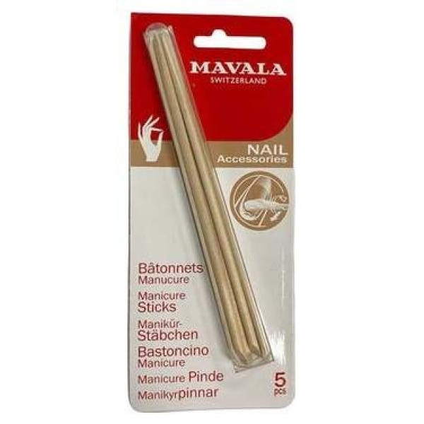 Mavala Palitos De Naranjo Para Manicura 5Uds
