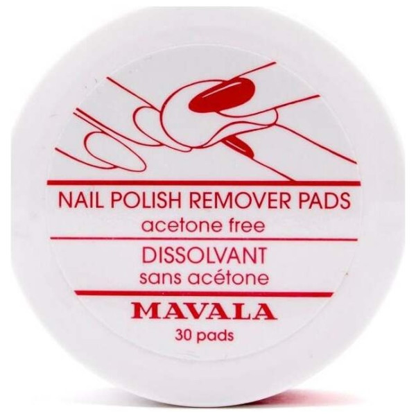 Mavala Discos Quitaesmaltes Sin Acetona 30Ud.