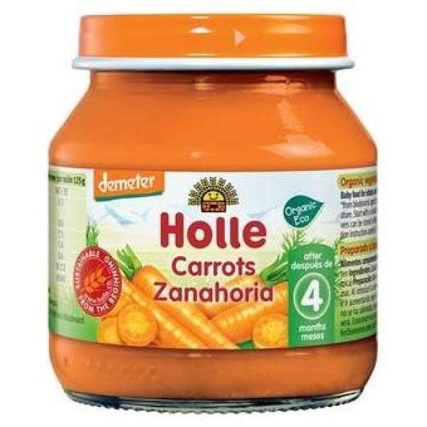 Potito Zanahoria Mini 4Meses 125Gr. Demeter